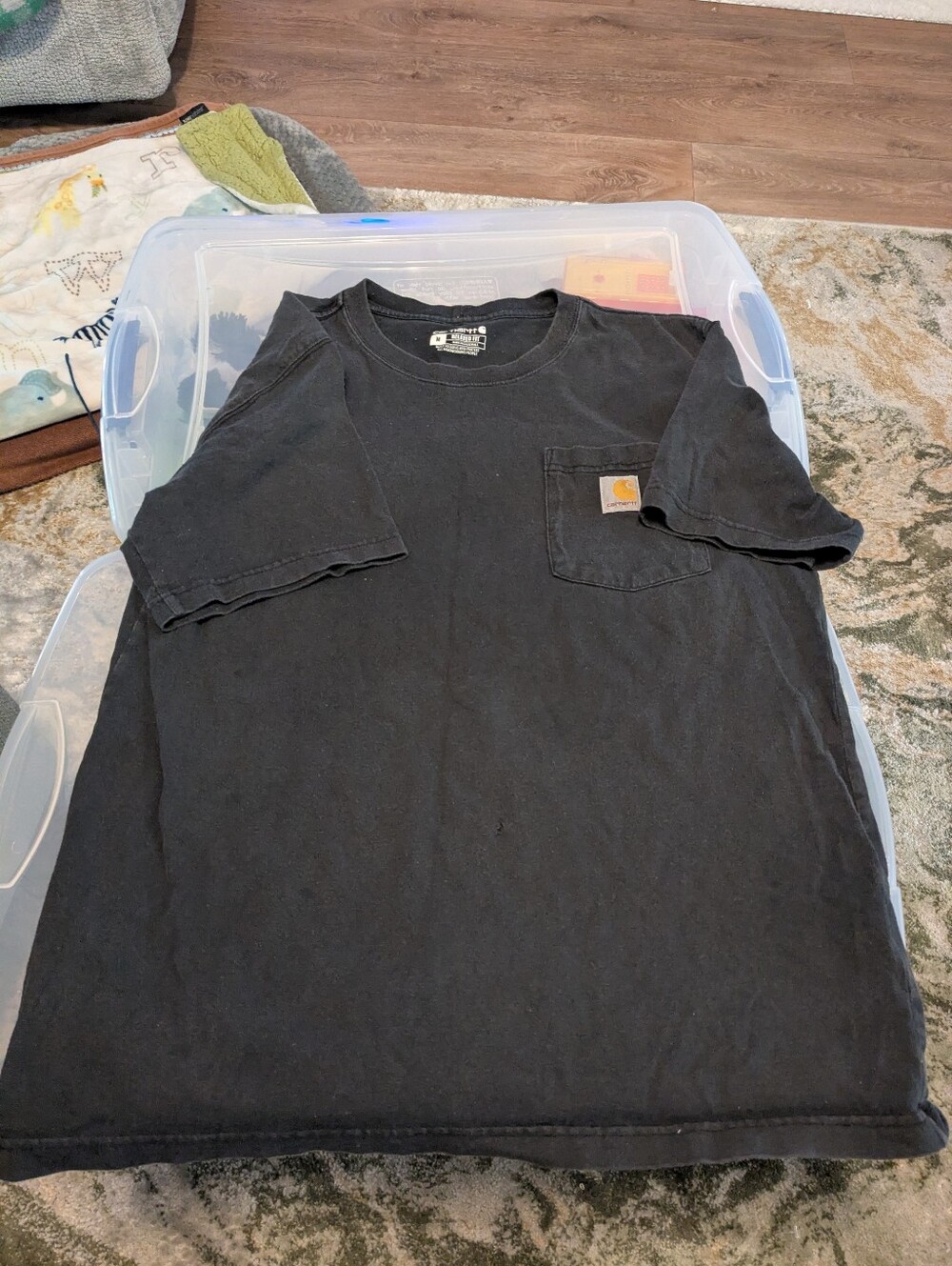 Carhartt Black Short Sleeve Pocket Tee